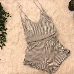 Striped Romper
